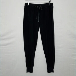 Flora Nikrooz Jogger Style Lounge Pants in Black - Size Large